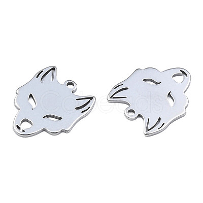 Non-Tarnish 201 Stainless Steel Charms STAS-N098-086P-1