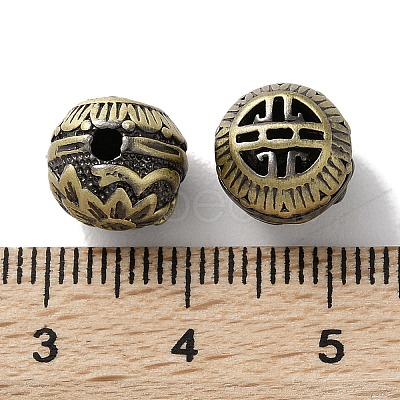 Tibetan Style Brass Beads KK-M284-47AB-1