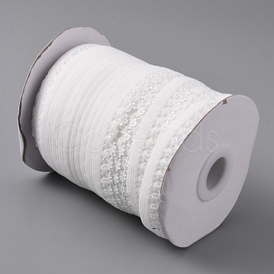 Polyester Elastic Cords with Single Edge Trimming EC-WH0020-06G-1