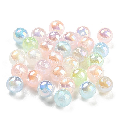 Opaque Acrylic Beads MACR-F078-01A-1