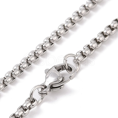 201 Stainless Steel Chain NJEW-C034-23AS-1