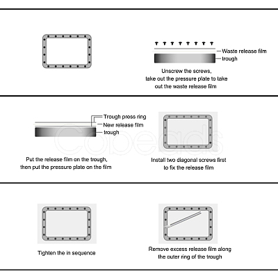 Olycraft FEP Release Films & Plastic Scraper Tool FIND-OC0001-48-1