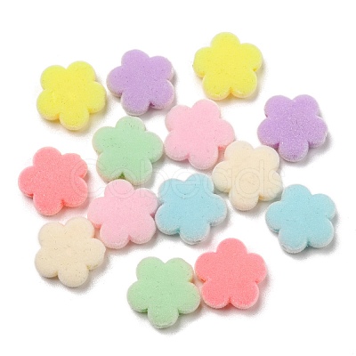 Flocky Acrylic Beads FIND-L014-04-1