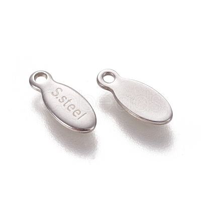 Non-Tarnish 304 Stainless Steel Charms STAS-L226-015P-1