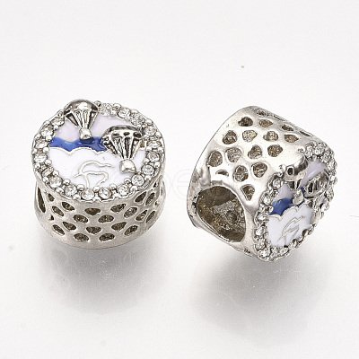 Alloy European Beads MPDL-S067-034P-1