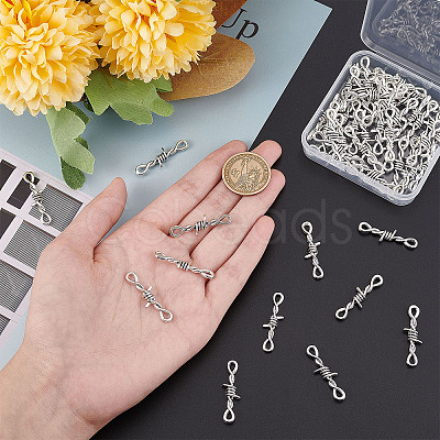 SUNNYCLUE Tibetan Style Alloy Connector Charms FIND-SC0003-49-1