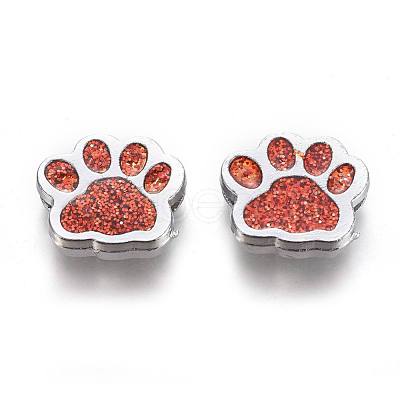 Alloy Enamel Slider Charms ENAM-WH0047-11A-1