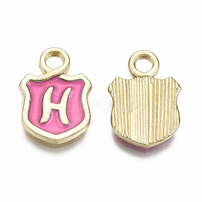 Alloy Enamel Charms ENAM-T012-03H-RS-1