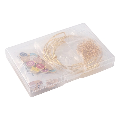 DIY Cute Charm Bangle Making Kit DIY-FS0003-60-1