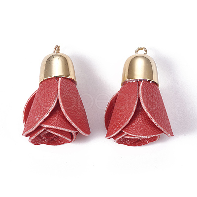 Leather Pendants KK-F794-01A-1