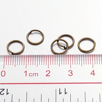 Iron Open Jump Rings X-JRAB8mm-NF-1