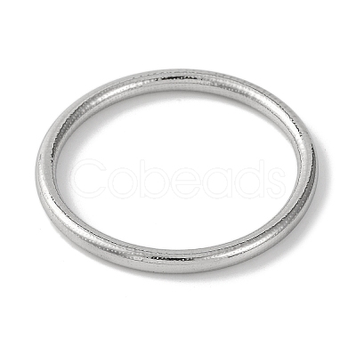 Plain 304 Stainless Steel Bangles for Women BJEW-B104-33A-P-1