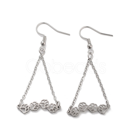304 Stainless Steel Dangle Earrings EJEW-P271-10P-1