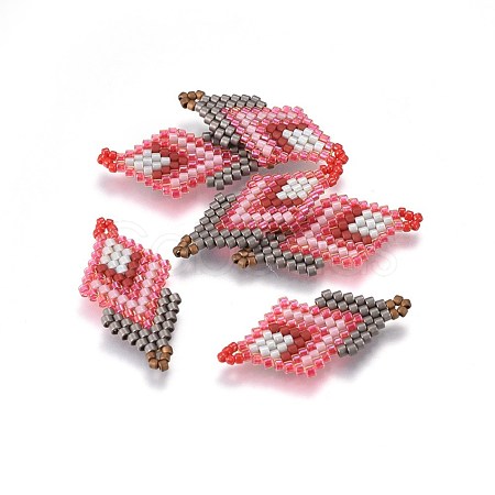 MIYUKI & TOHO Handmade Japanese Seed Beads Links SEED-A029-AB13-1