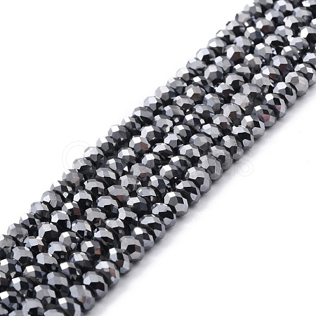 Terahertz Stone Beads Strands G-D461-15-1