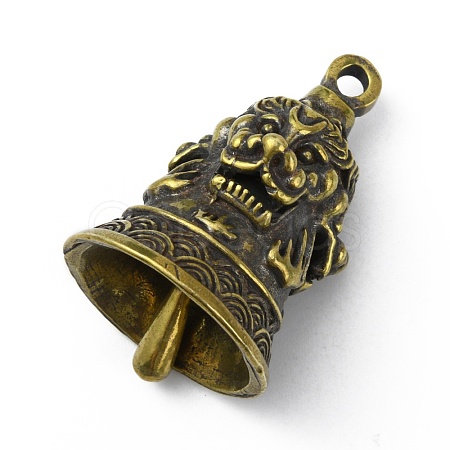 Brass Bell Pendants FIND-WH0110-082-1