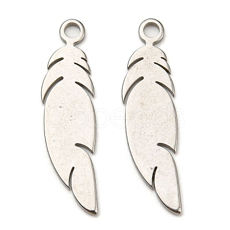 Non-Tarnish 304 Stainless Steel Pendants STAS-F296-03P-1