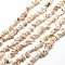 Magnesite Chip Bead Strands, Dyed, 5~8x5~8mm, Hole: 1mm, about 31.5 inch