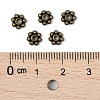 Tibetan Style Alloy Beads Daisy Spacer Beads LF1249Y-01AB-RS-3