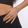 Scorpion Alloy Rhinstone Ring Bracelets for Women WGF4CB7-08-1