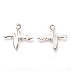 201 Stainless Steel Charms STAS-C017-02P-2