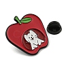 Cartoon Fruit with Cat Enamel Pins JEWB-F031-01B-3