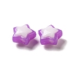 Imitation Jelly Transparent Acrylic Beads SACR-R741-03H-2