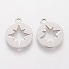 Non-Tarnish 201 Stainless Steel Charms STAS-S105-T059-2