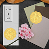 Self Adhesive Gold Foil Embossed Stickers DIY-WH0211-327-6