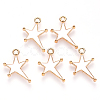 Alloy Enamel Pendants X-ENAM-S121-026-2