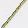 Electroplate Non-magnetic Synthetic Hematite Beads Strands G-J166-4x2mm-07-3
