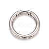 304 Stainless Steel Spring Gate Rings X-STAS-M296-01P-E-1
