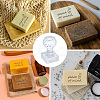 Clear Acrylic Soap Stamps DIY-WH0446-009-4