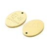 Ion Plating(IP) 316L Surgical Stainless Steel Pendants STAS-D029-22G-2
