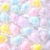 50Pcs 5 Colors Transparent Acrylic Beads TACR-CC0001-02-1