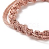 2Pcs 2 Style Polyester Cord Braided Bracelets AJEW-JB01144-03-4