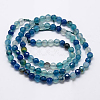 Natural Agate Round Beads Strand X-G-L084-4mm-07-3