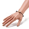 Star Acrylic Enamel Beads Adjustable Cord Bracelet for Teen Girl Women BJEW-JB07050-3