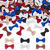 PandaHall Elite 120Pcs 6 Colors Handmade Woven Costume Accessories WOVE-PH0001-18A-1