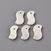 Natural Freshwater Shell Pendants SHEL-R114-33-1