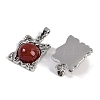 Natural Carnelian(Dyed & Heated) Pendants KK-P283-52P-2