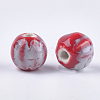 Handmade Porcelain Beads PORC-S498-24O-2