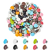 SUPERFINDINGS 140 Sets 10 Colors Iron Semi-Tublar Rivets IFIN-FH0001-66-1