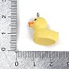 Cute Opaque Resin Pendants RESI-R458-05C-3