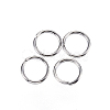 304 Stainless Steel Open Jump Rings X-STAS-D448-094P-1