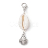 Shell Pendent Decorations HJEW-JM01323-3