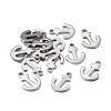 Non-Tarnish 201 Stainless Steel Charms STAS-F255-021P-1