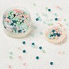 300Pcs Baking Painted Pearlized Glass Pearl Round Beads HY-FS0001-04-5