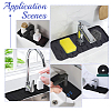 AHADEMAKER 2Pcs Silicone Faucet Sink Mat AJEW-GA0004-48B-7