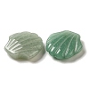 Natural Green Aventurine Carved Healing Shell Figurines G-K353-03F-2
